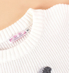 White Blind Rabbit Sweater