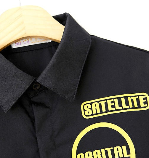 Yellow Black Shirt