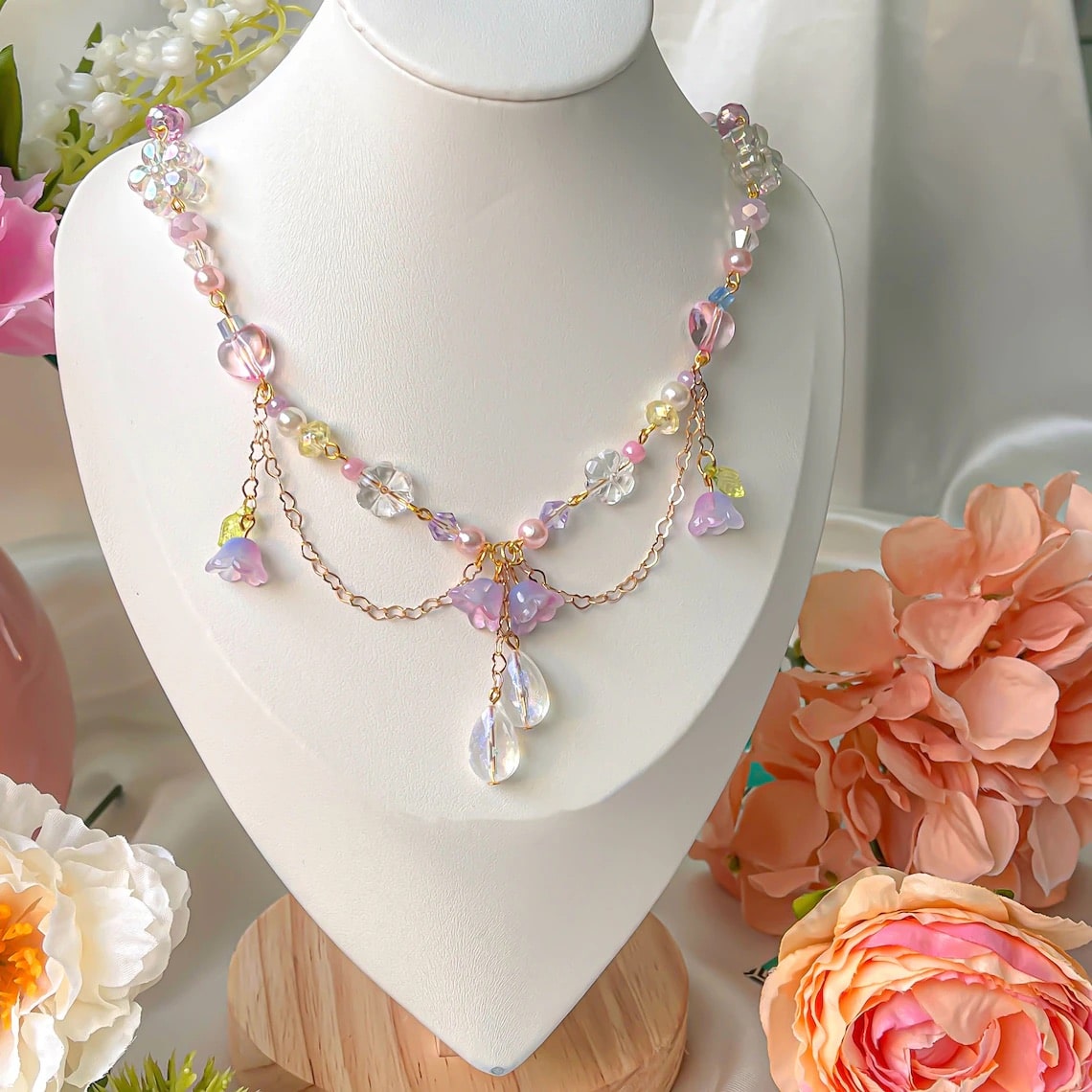 Fairy Flower Jewelry Set