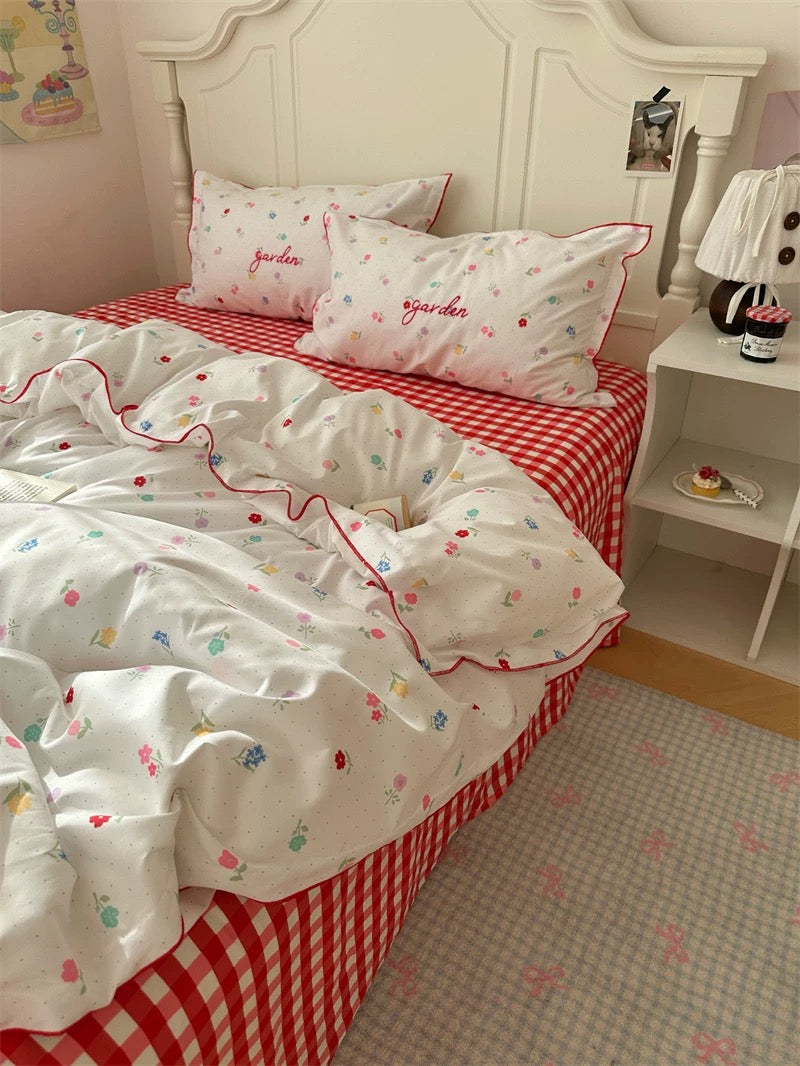 Coquette Garden Floral Bedding Set