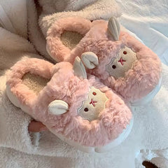 Fluffy Sheep Slippers