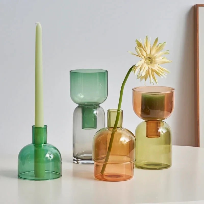 Retro Candle Holders