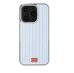 Blue Varsity Stripe iPhone Case