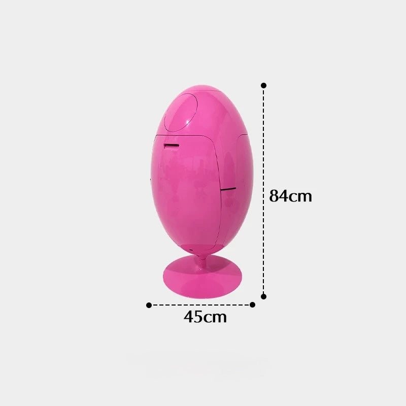 Dinosaur Egg Rotating Kitchen Trash Can