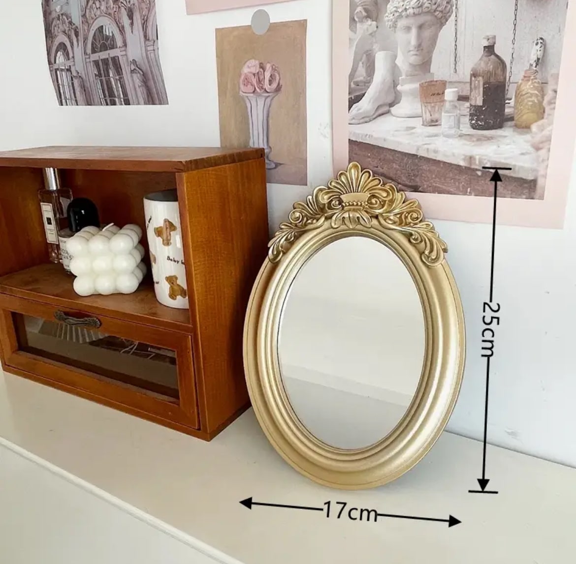 Rustic French Mirror