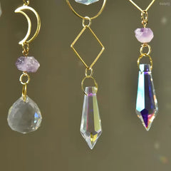 Crystal Moon Suncatcher