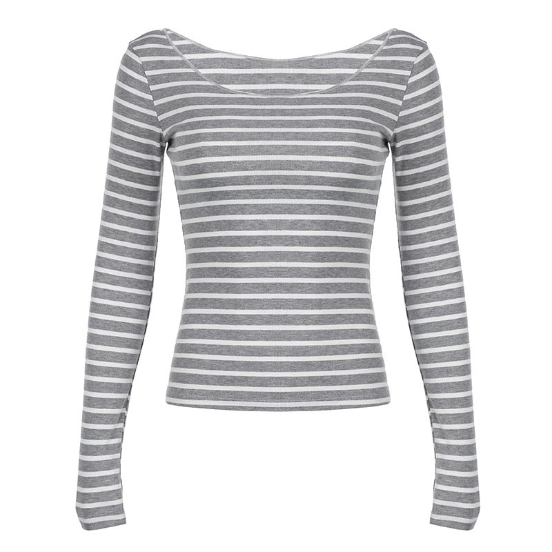 Grunge Striped Long Sleeve