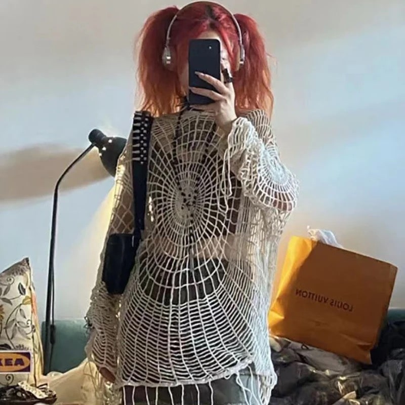 Grunge Knitted Sweater