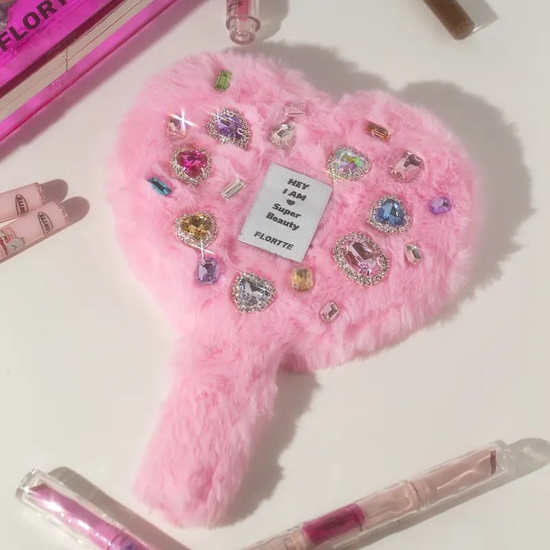 Plush Love Handle Mirror