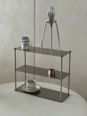 Bauhaus Stainless Steel Metal Storage Rack