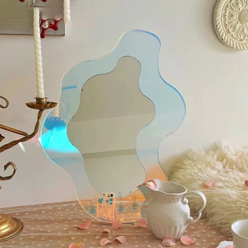 Iridescent Acrylic Abstract Mirror