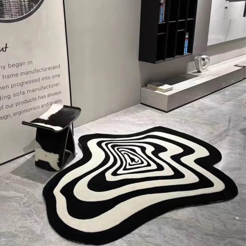 Hypno Blob Tufting Rug