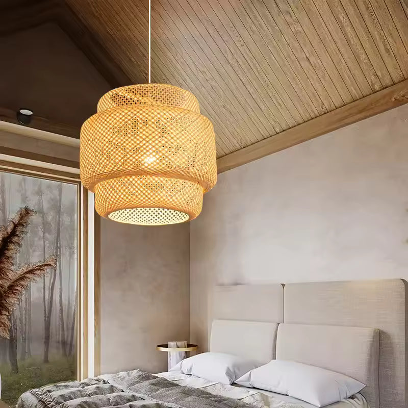 Eco Bamboo Pendant Light
