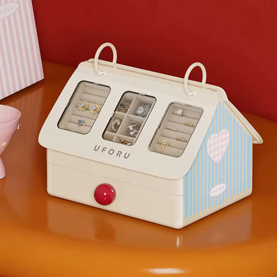 House-Shaped Jewelry Organizer