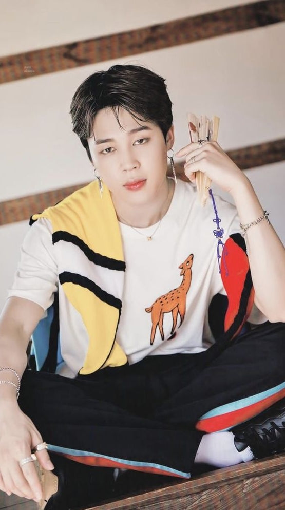 White Giraffe Print Shirt