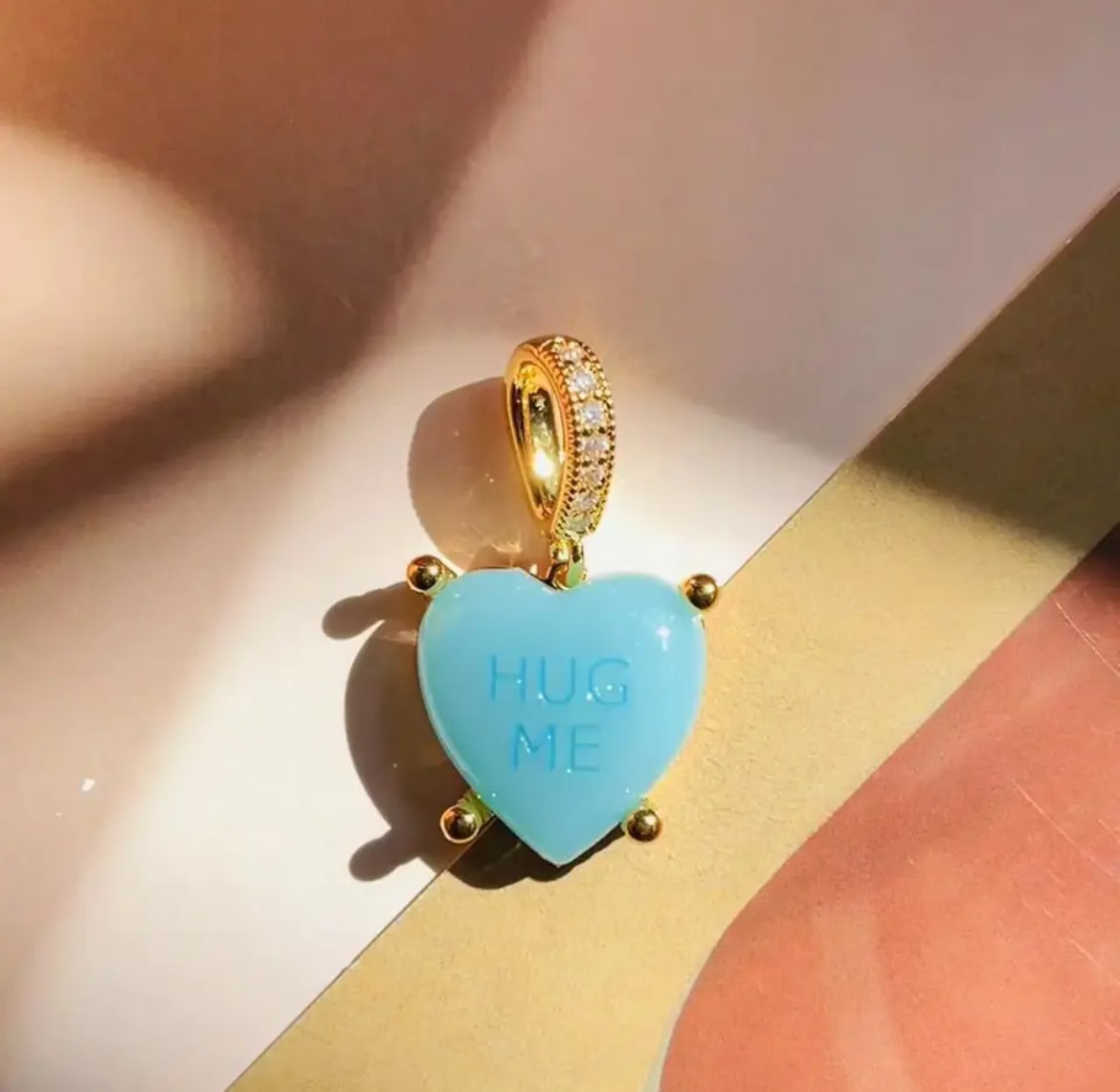 Colorful Heart Pendant