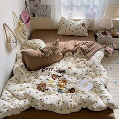 Cozy Coffee Bedding Set