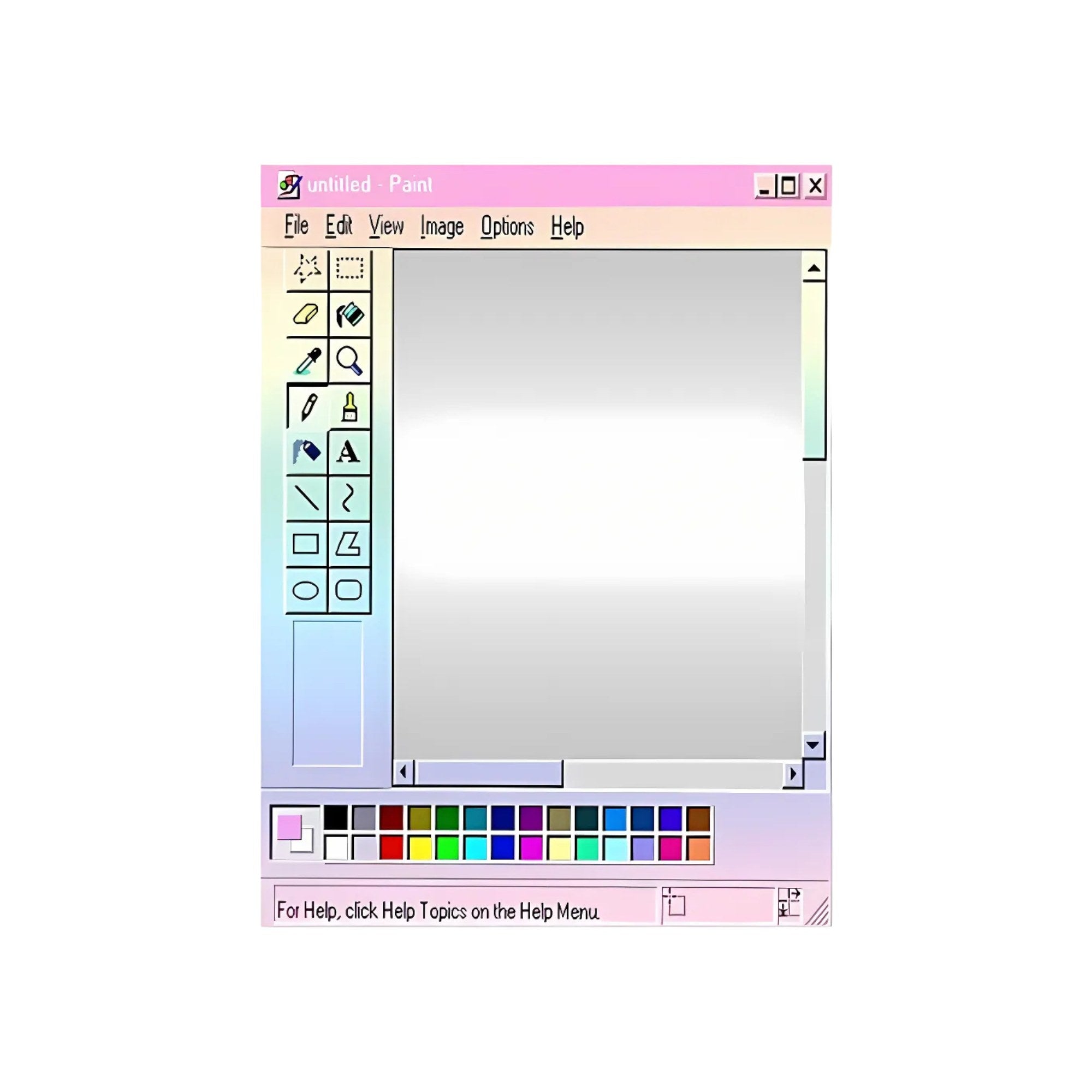 Retro Nostalgia Wall Mirror