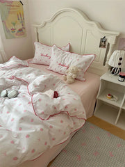 Dollette-inspired Strawberry Bedding Set