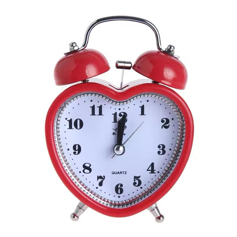 Heart Pink Alarm Clock