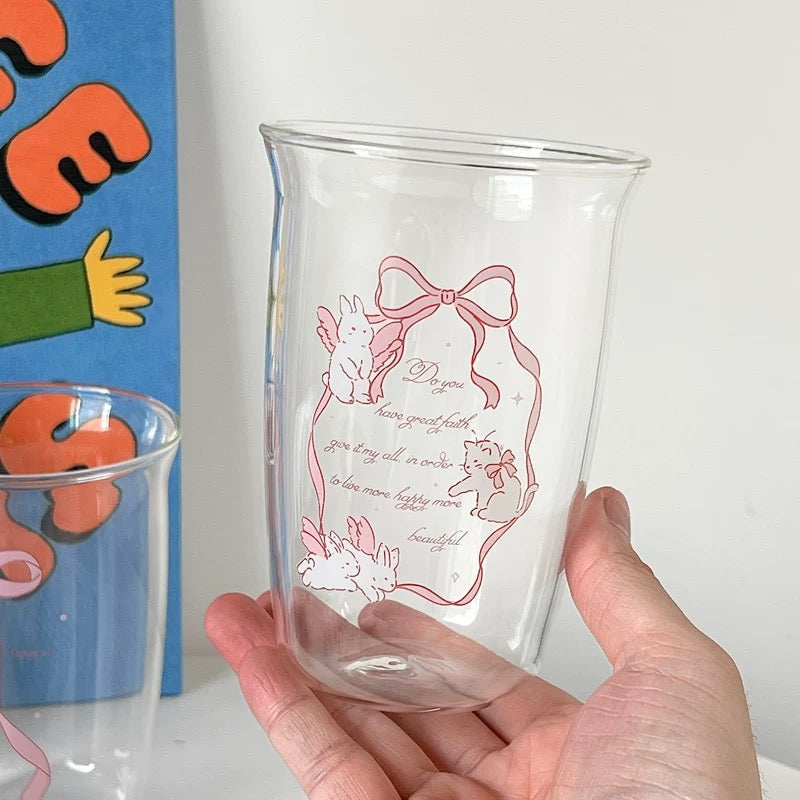 Korean Sweet Bow Glass