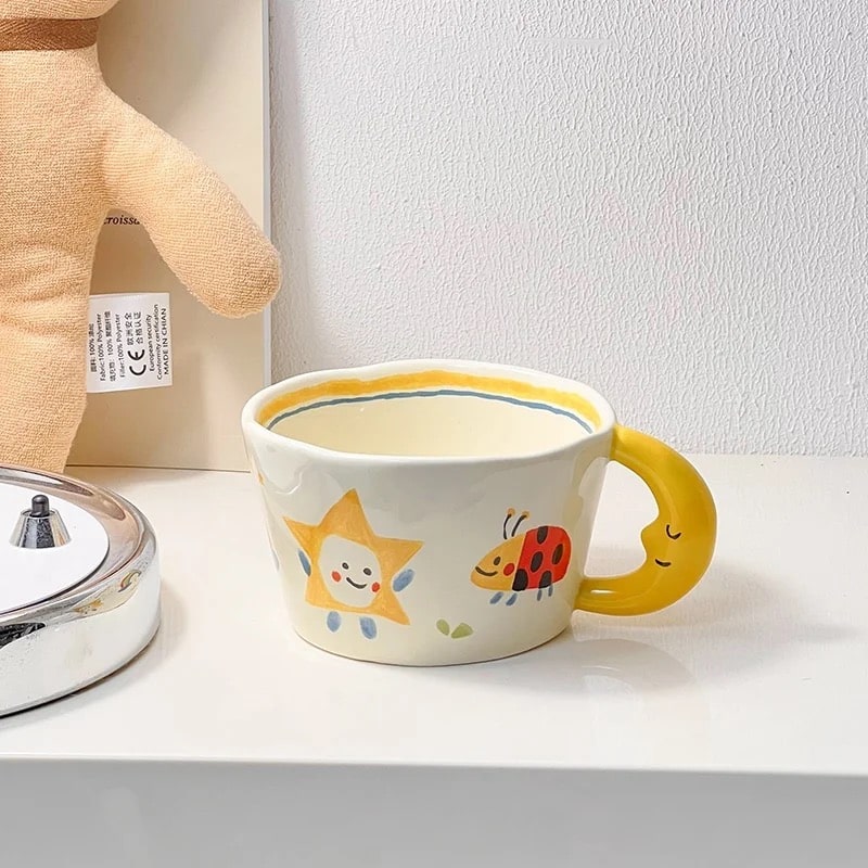 Yellow Ceramic Mug