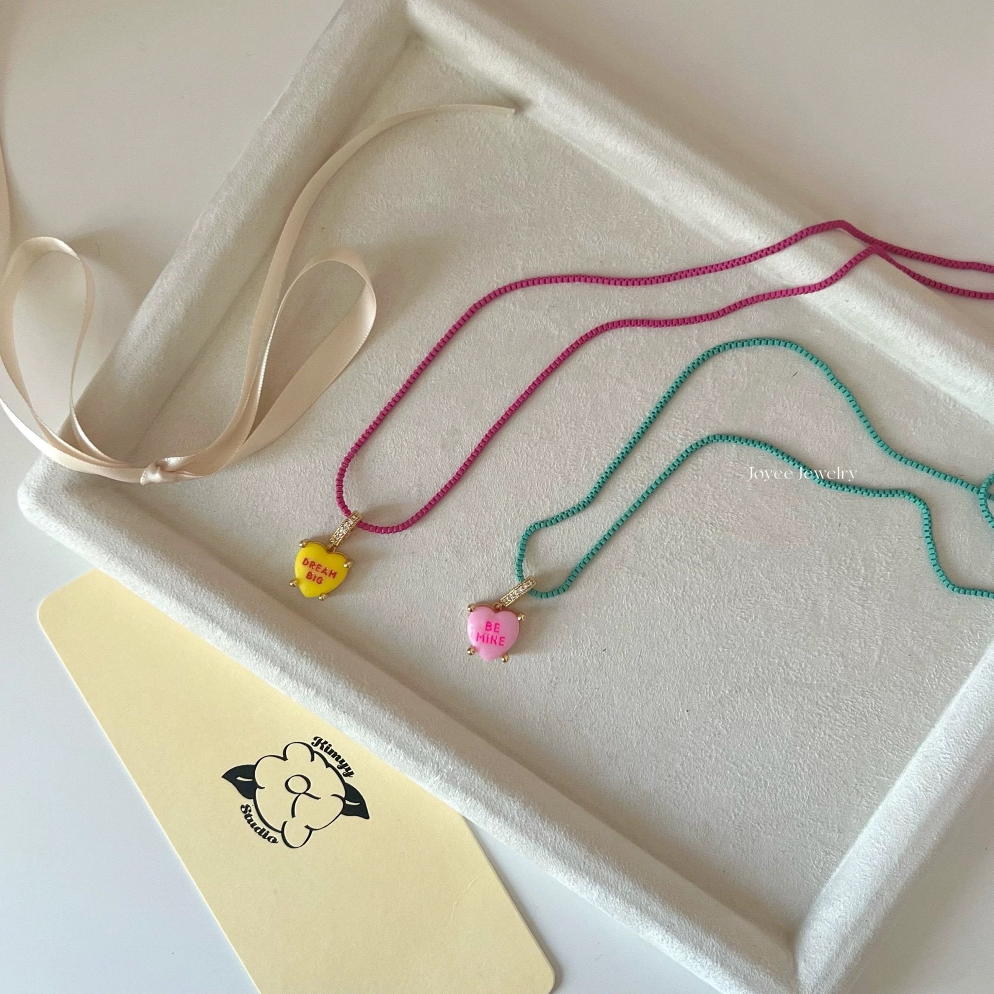 Colorful Heart Pendant