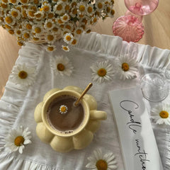 Yellow Bubble Mug Set