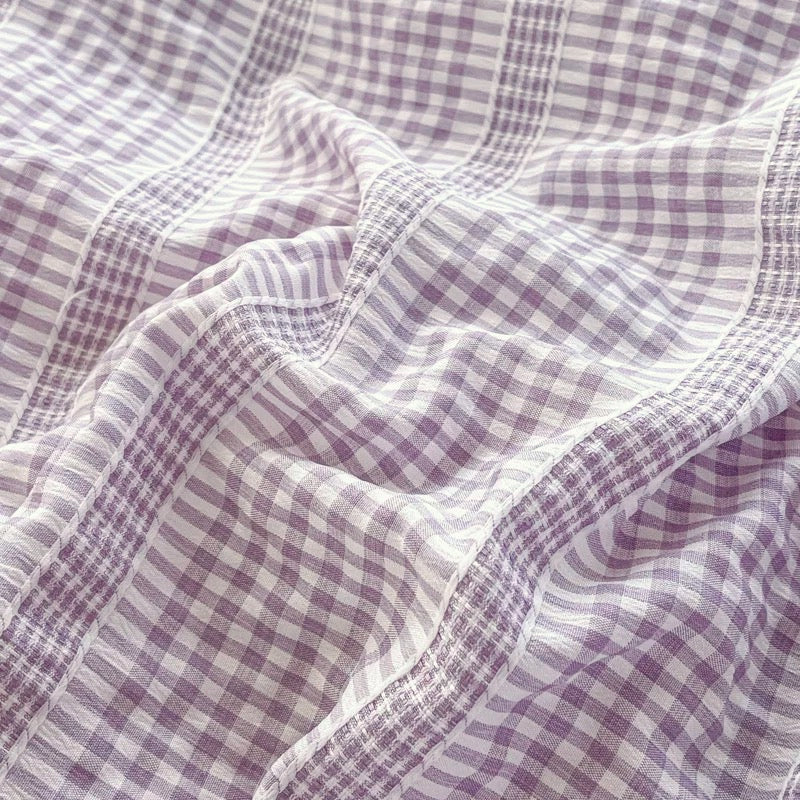 Lavender Ruffle Bedding Set