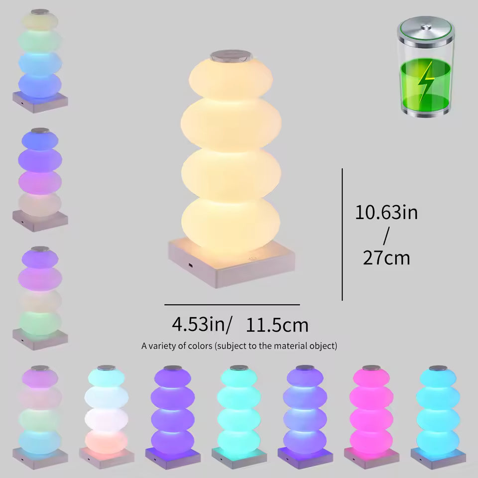 RGB Multicolor Bedside Lamp