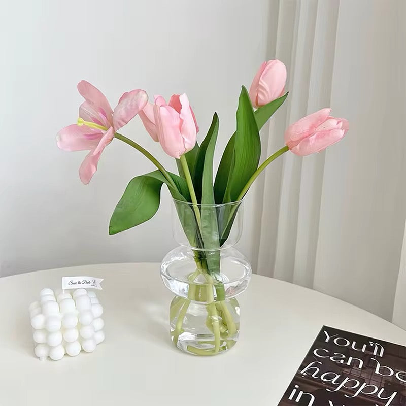 Pink Glass Vase