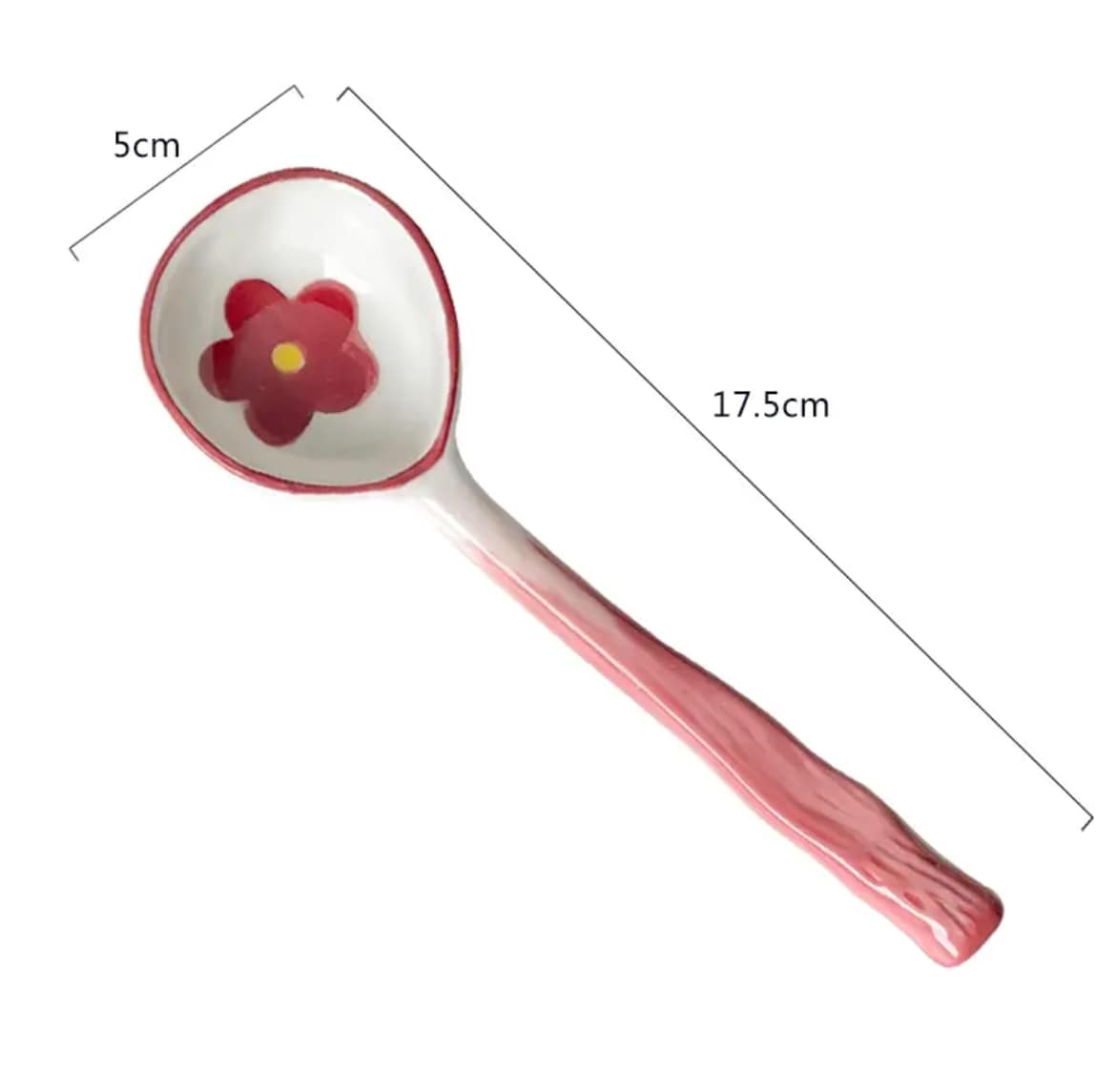 Ceramic Flower Spoon