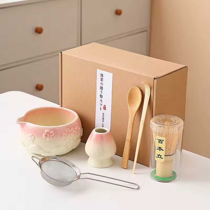 Japanese Matcha Tea Set 6-Piece