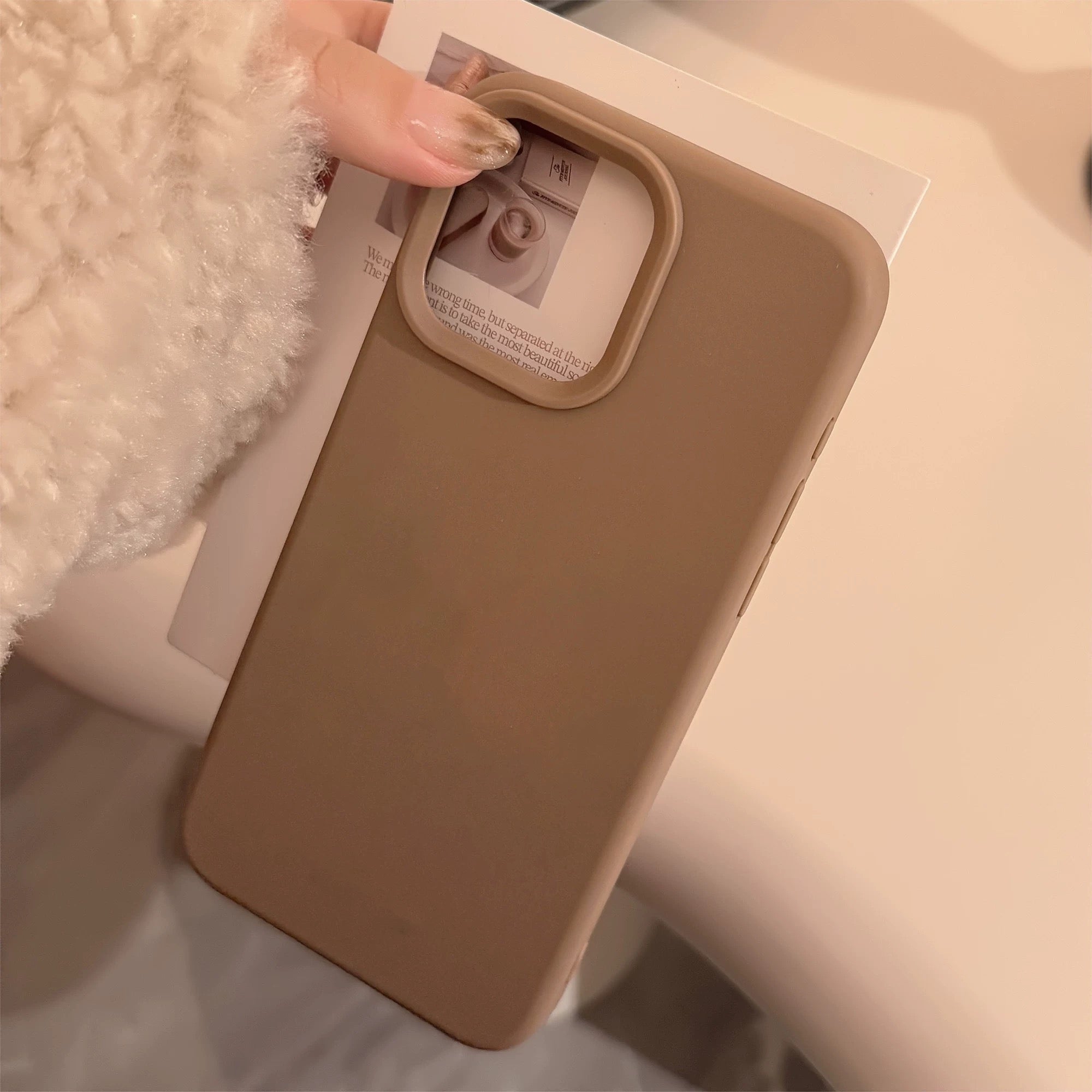 Minimalist Pastel Soft iPhone Case