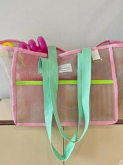 Pink Beach Bag