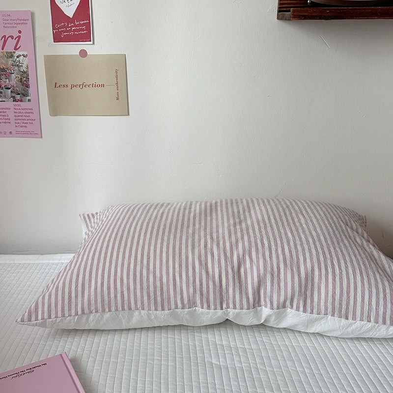 Pastel Aesthetic Cotton Pillowcase