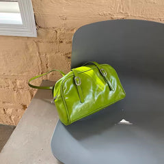 Leather Y2K Shoulder Bag