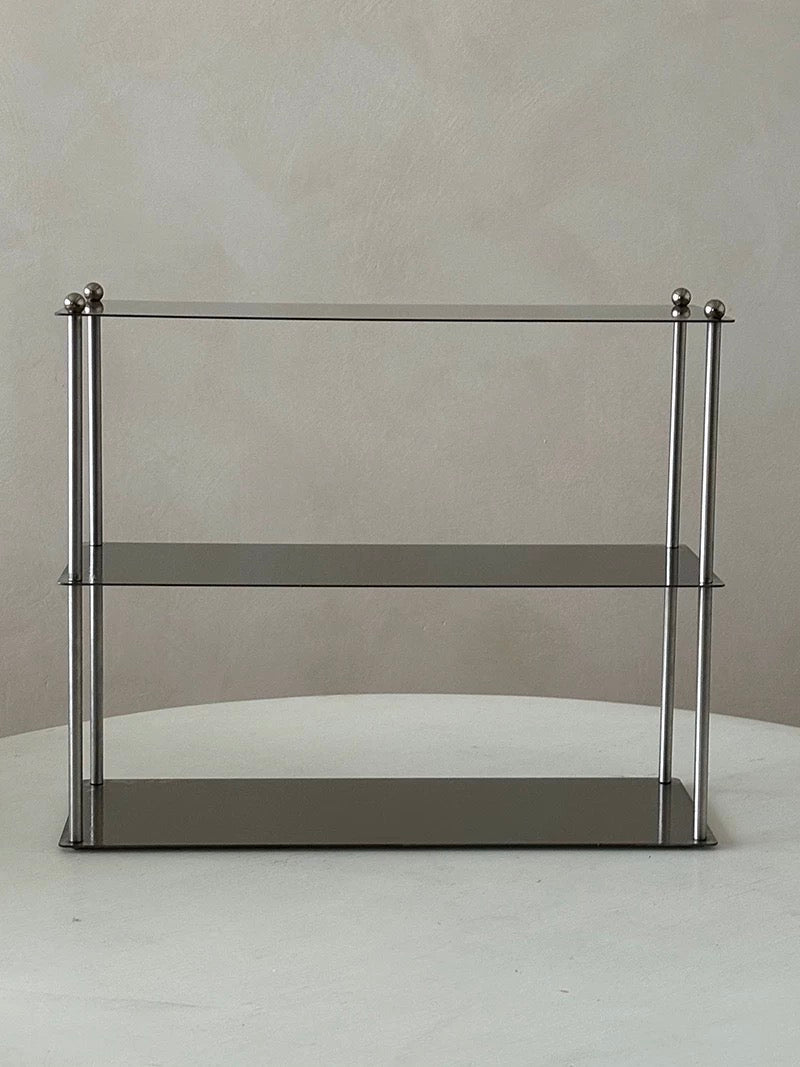 Bauhaus Stainless Steel Metal Storage Rack