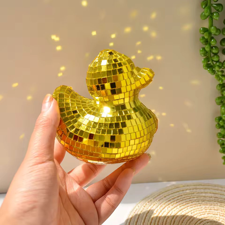 Disco Duck Mirror Ornament