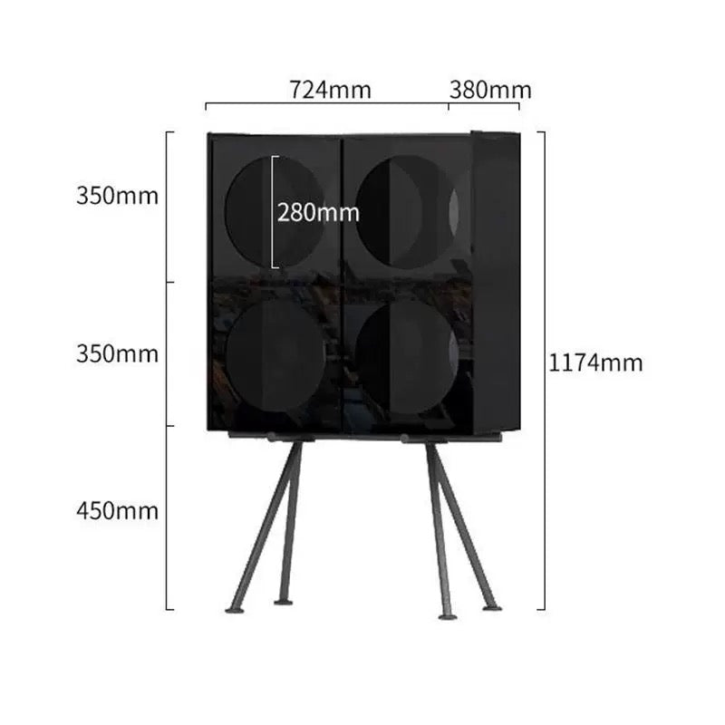 Modern Acrylic Display Cabinet