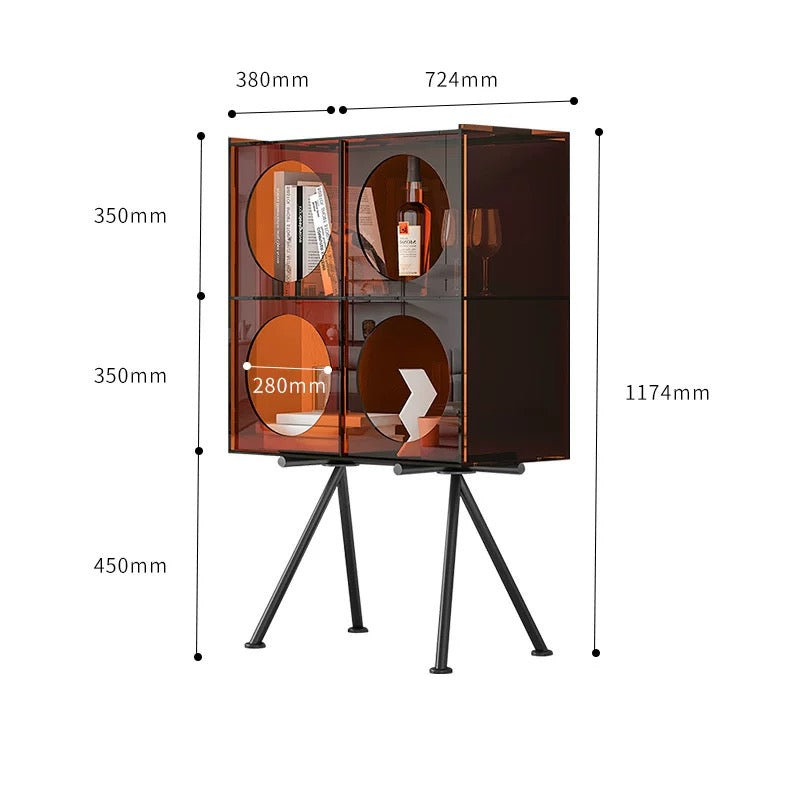 Modern Acrylic Display Cabinet