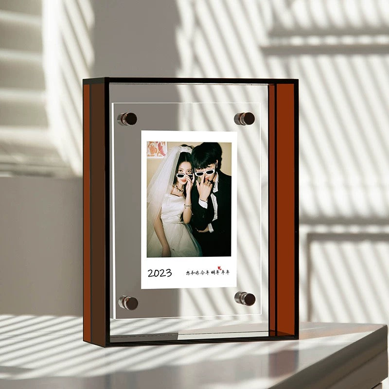 Transparent Acrylic Photo Frame