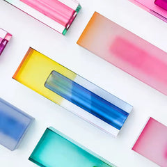 Modern Rainbow Acrylic Bud Vase