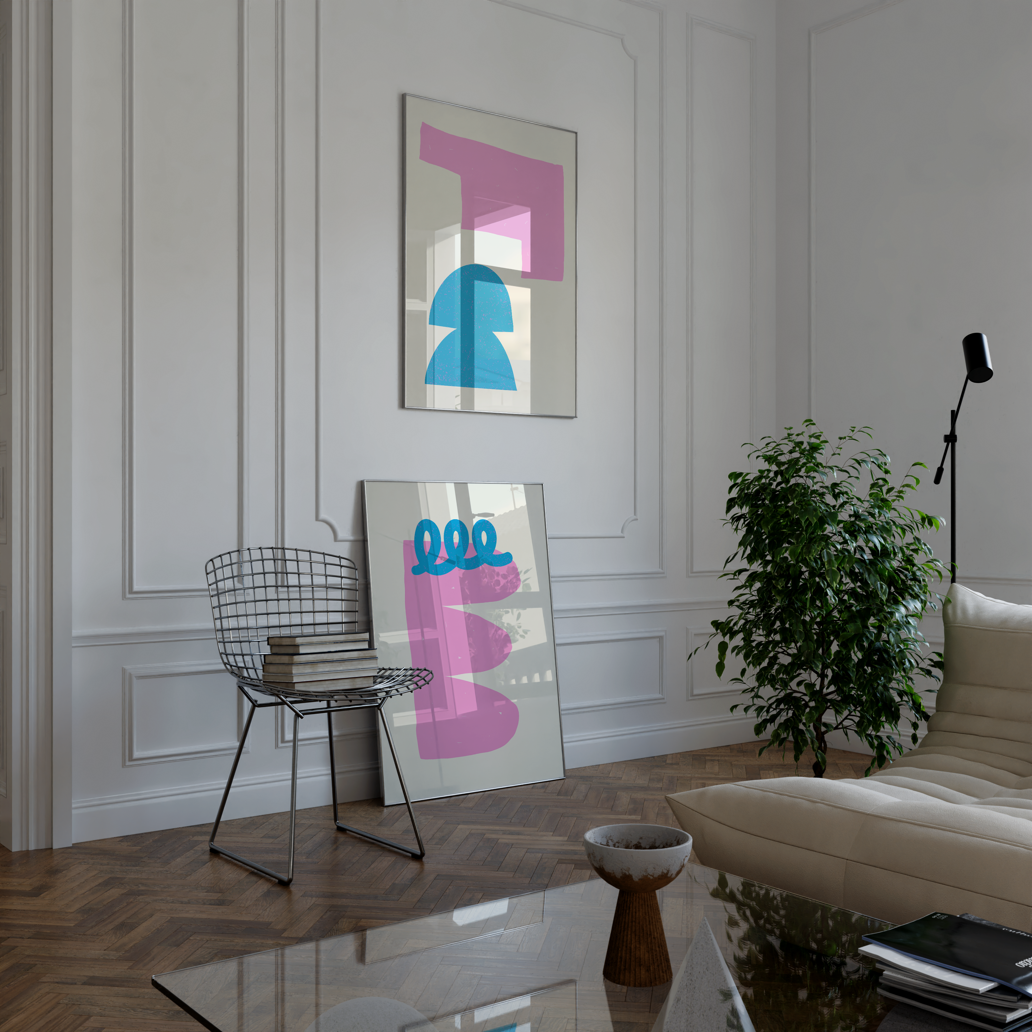 Minimalist Abstract Wall Art Set