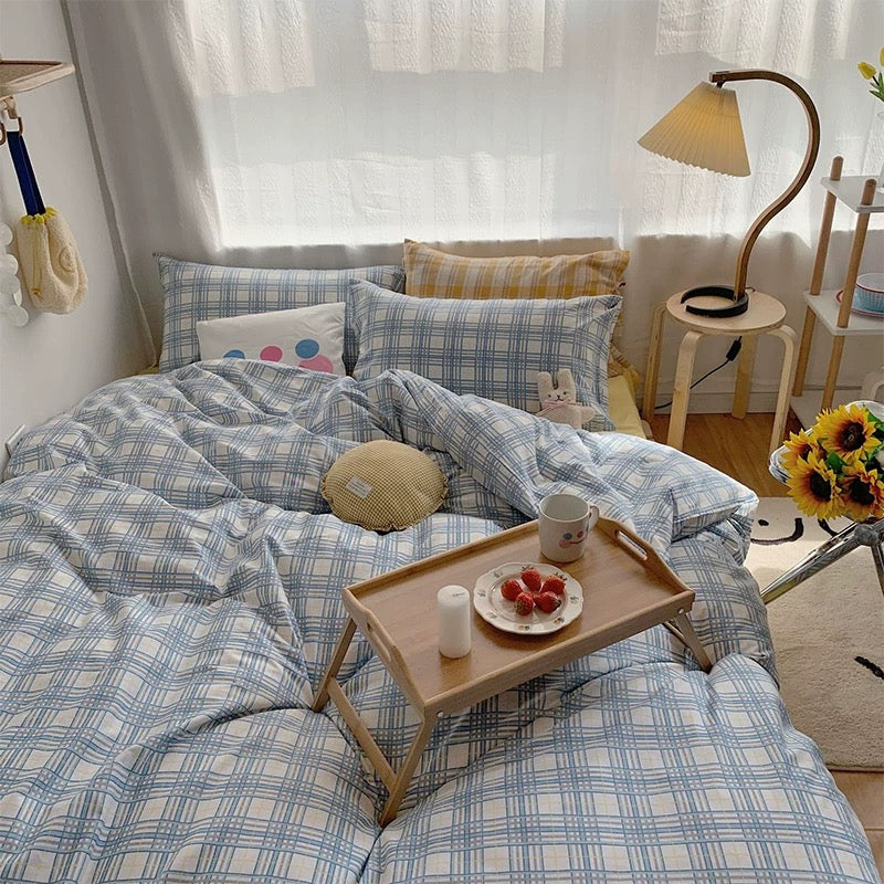 Wood Bed Table