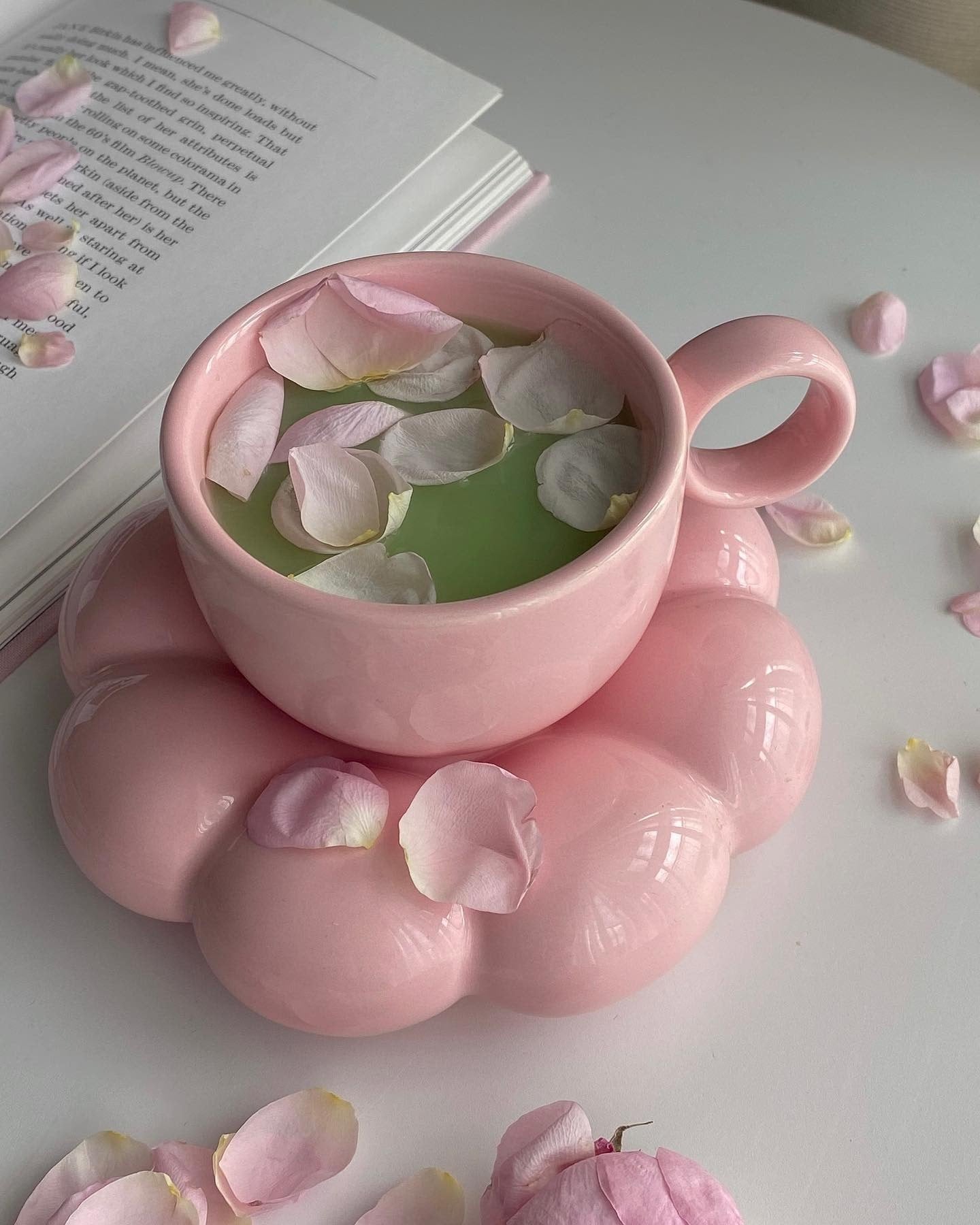 Yellow Bubble Mug Set