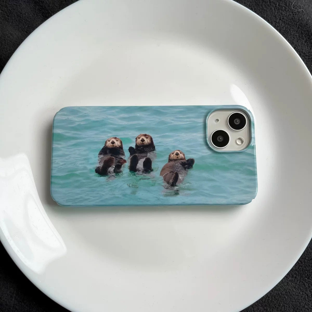 Cute Otters iPhone Case