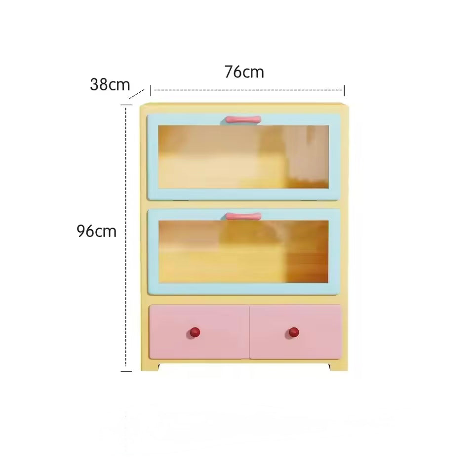 Pink Pastel Display Cabinet