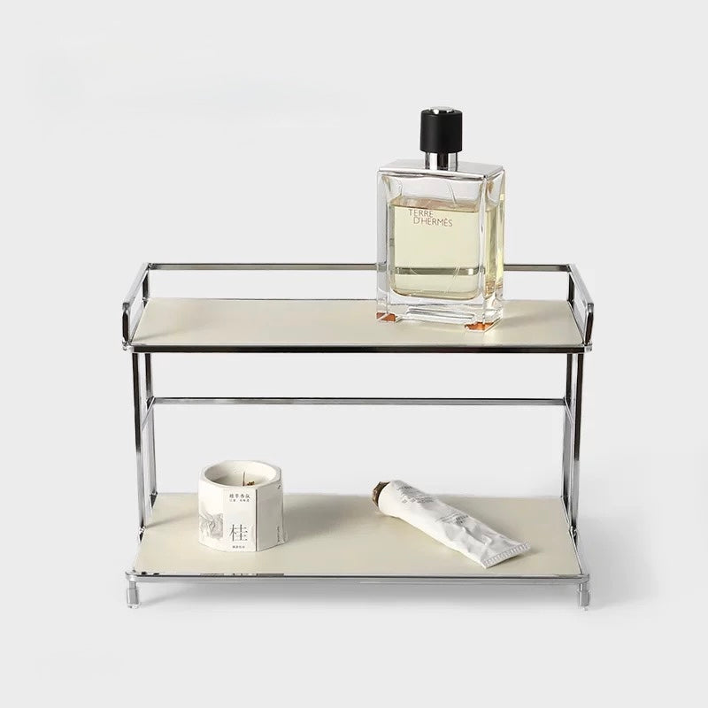 Double-Layer Acrylic Vanity Organizer
