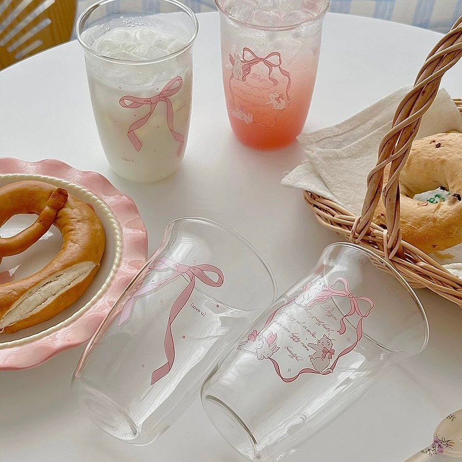 Korean Sweet Bow Glass